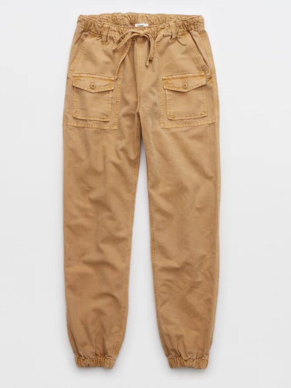 Aerie Double Pocket Utility Jogger Pants Size XS in Artifact Tan - Picture 11 of 12
